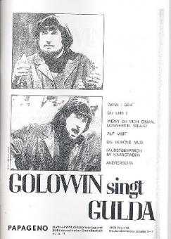 Golowin singt Gulda 