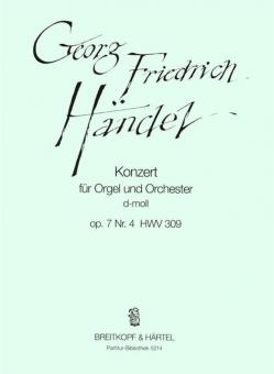 Orgelkonzert Nr. 10 d-moll op. 7/4 HWV 309 