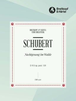 Nachtgesang im Walde op. post. 139 D 913 