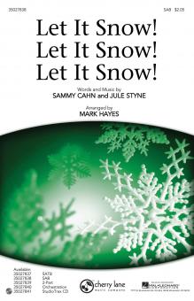 Let It Snow! Let It Snow! Let It Snow! 