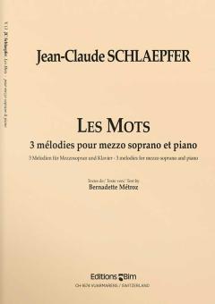 Les Mots - 3 mélodies Standard