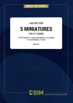 5 Miniatures op. 64 Standard