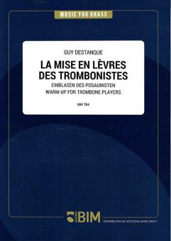 La mise en lèvres des trombonistes Standard