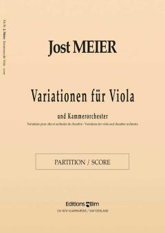 Variazioni per viola e orchestra da camera Standard