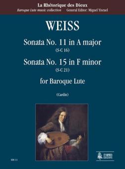 Sonata No.11 & Sonata No.15 for Baroque Lute 