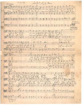 Vier Quartette für Männerchor 