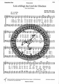 Leis erklingt das Lied der Glocken 