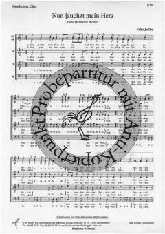 Nun jauchzt mein Herz 