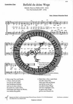 Befiehl du deine Wege BWV 272 