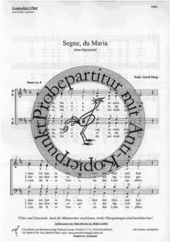 Segne du, Maria 