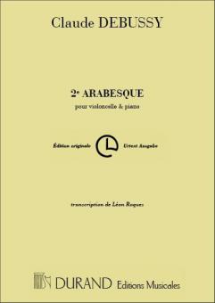 Arabesque N 2 Vlc / Piano 