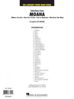 Selections from Moana 