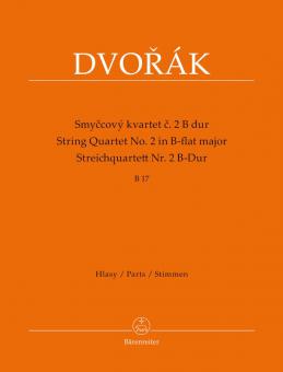 Streichquartett Nr. 2 B-Dur B 17 