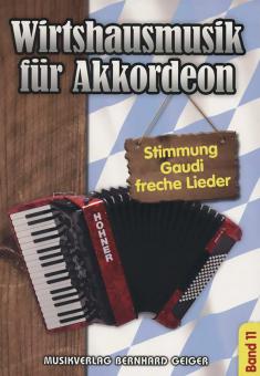 Wirtshausmusik für Akkordeon 11 