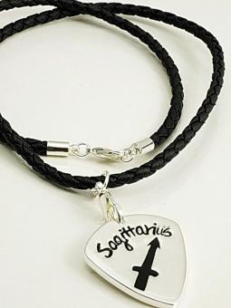 Rockys Plektrum + Kette Sternzeichen Schütze 