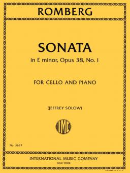 Sonata op. 38, 1 