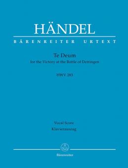 Te Deum per la vittoria nella battaglia di Dettingen HWV 283 Standard