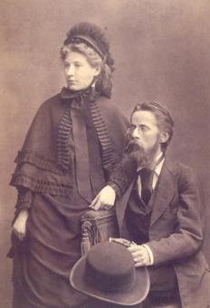 Heinrich von Herzogenberg und Ehefrau Elisabeth 