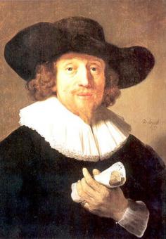 Bildnis eines Musikers, vermutlich Heinrich Schütz 