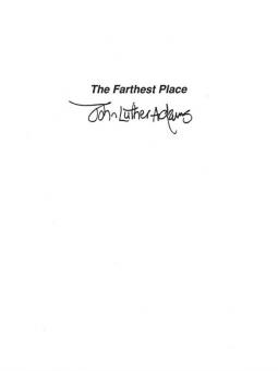 The Farthest Place 