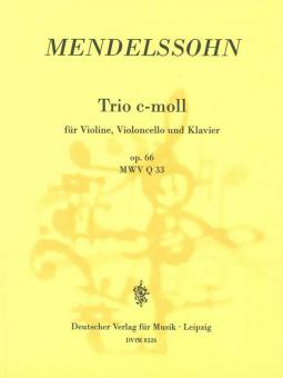 Piano Trio C minor op. 66 MWV Q 33 