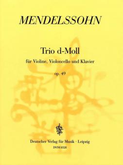 Piano Trio D minor op. 49 MWV Q 29 