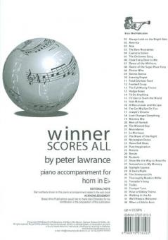 Winner Scores All - Piano Accompaniment for Eb Horn 