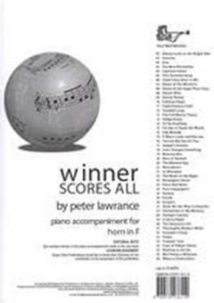 Winner Scores All - Piano Accompaniment for Horn in F 
