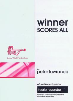 Winner Scores All for Treble Recorder 