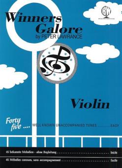 Winners Galore for Violin 