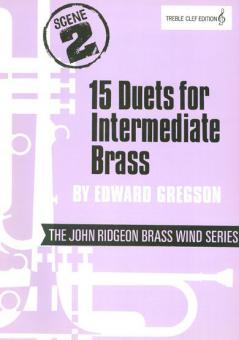 15 Duets for Intermediate Brass - Treble Clef 