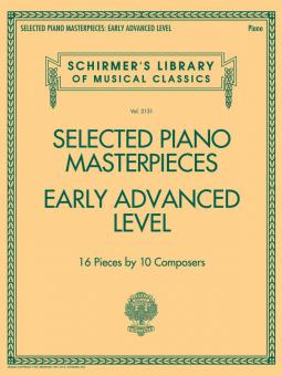 Selected Piano Masterpieces 
