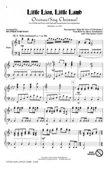 Little Lion, Little Lamb (Preview CD) 