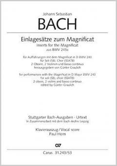 Inserire i movimenti per il Magnificat da BWV 243a Download