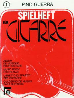 Spielheft für Gitarre Heft 1 