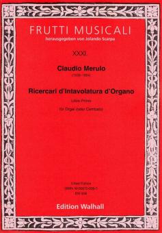 Ricercari d'Intavolatura d'Organo libro primo 