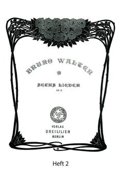 6 Lieder op. 12 Band 2 (Nr.4-6) 