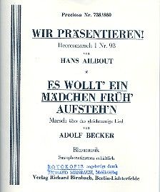 Wir präsentieren und Es wollt ein Mädchen 