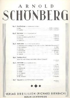 Lockung op. 6,7 