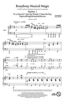 Broadway Musical Magic Standard
