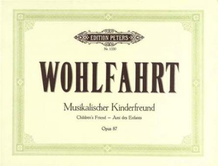 Children's Friend (Musikalischer Kinderfreund) Op. 87 