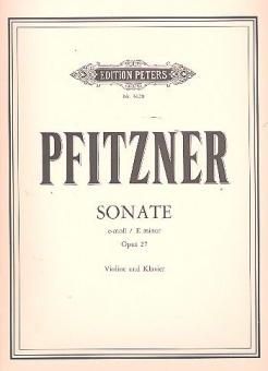Sonata in E minor Op. 27 