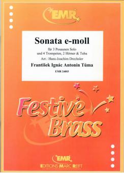 Sonata e-moll Standard