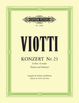 Concerto No. 23 in G 