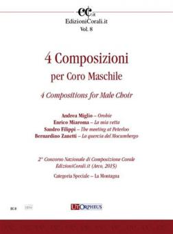 4 Compositions For Male Choir 