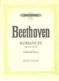 Romances in G and F; Opp. 40 and 50 