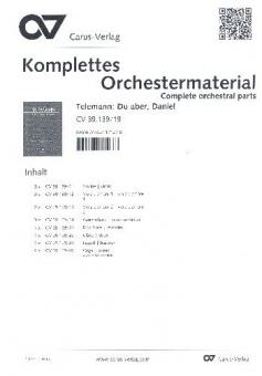 Du aber, Daniel, gehe hin TVWV4:17 