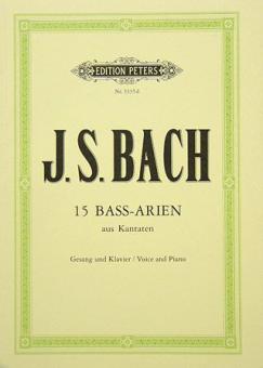 15 Bass Arias from Cantatas 