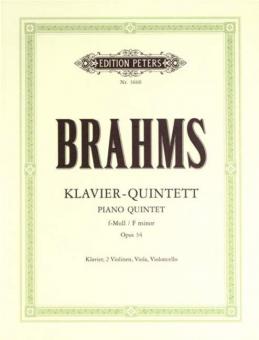 Piano Quintet in F minor Op. 34 