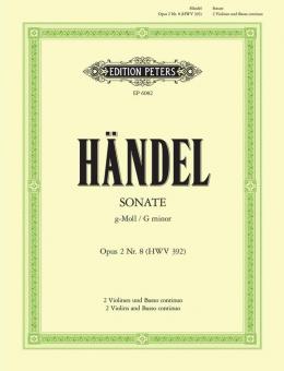 Trio Sonata in G minor Op. 2 No. 8 